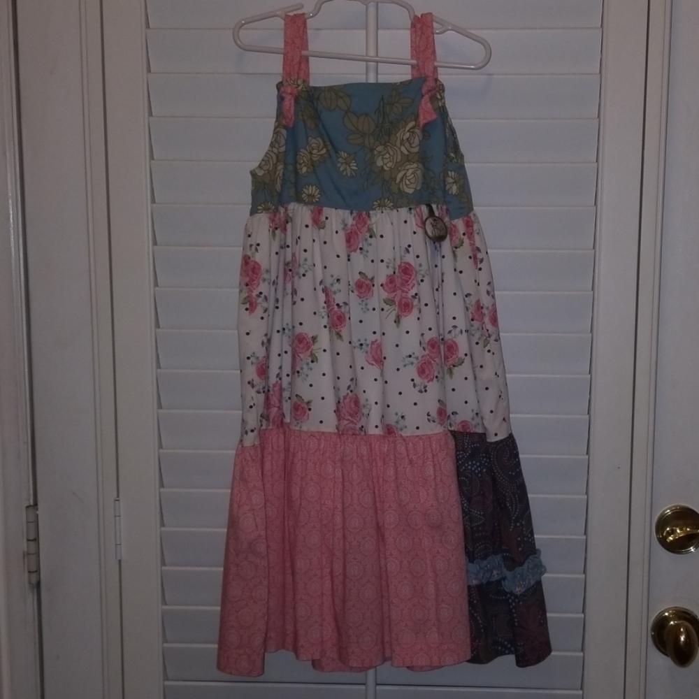 Matilda Jane Girls Knot Dress Size 8